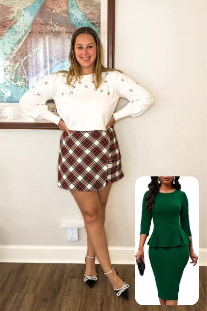 After AI clothing simulation, stylish jacket and pants applied