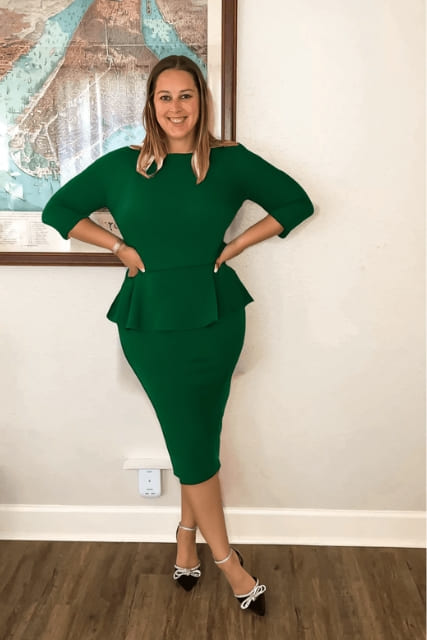 Before virtual clothing try on, neutral model photo