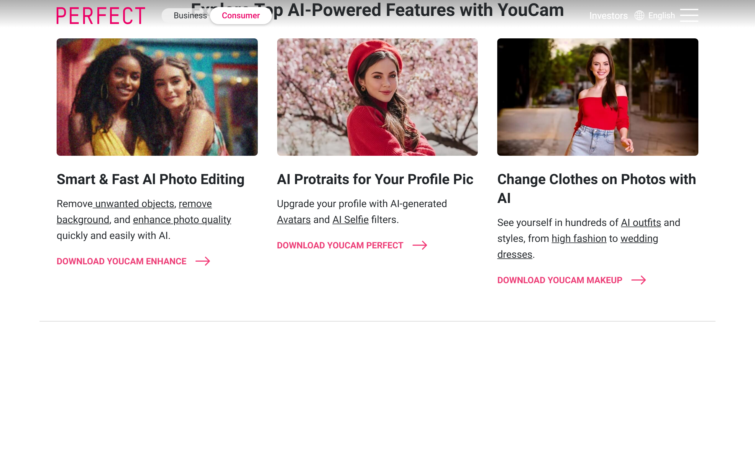 YouCam by Perfect Corp — beauty AR and AI photo editing features