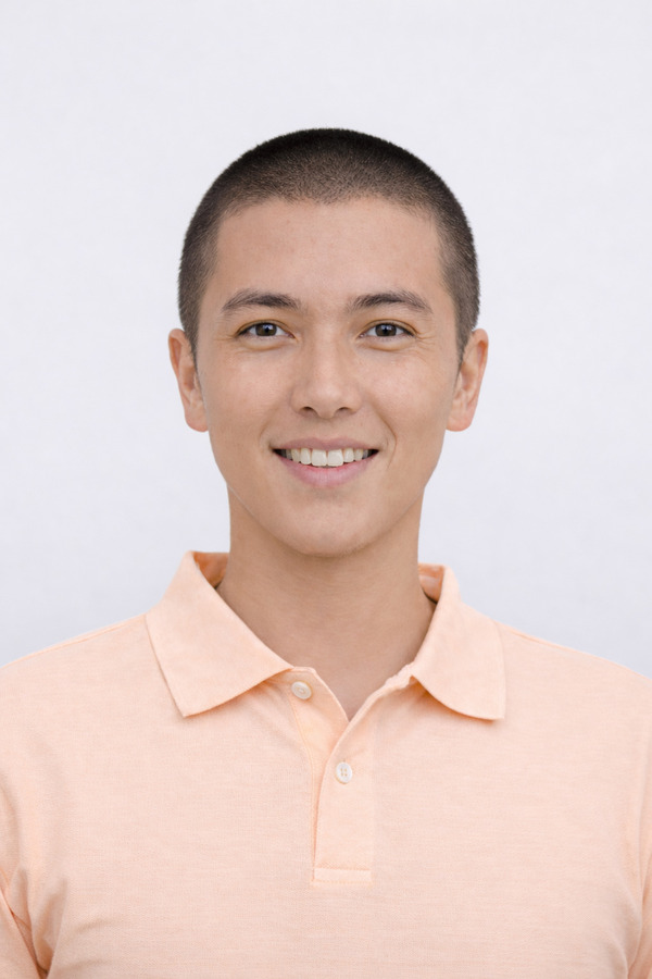 After: Try on Buzz Cut in Seconds. virtual haircut applied