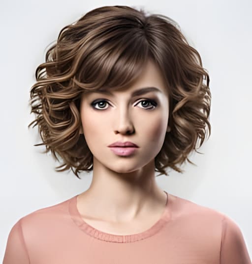 Stacked Curls In Short Bob tilt bg 1